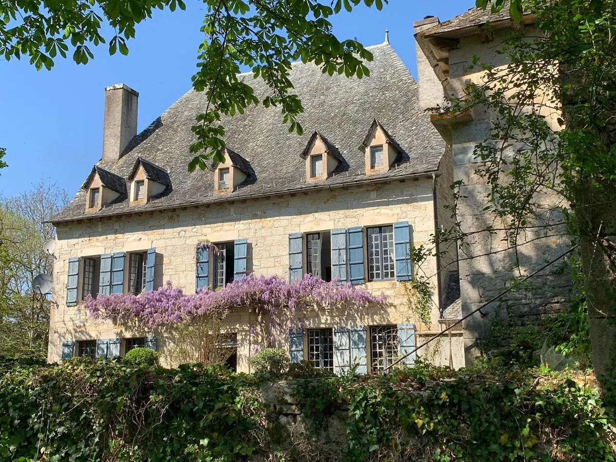 Chateau Mas De Pradie B&B Fountain View Room Foissac