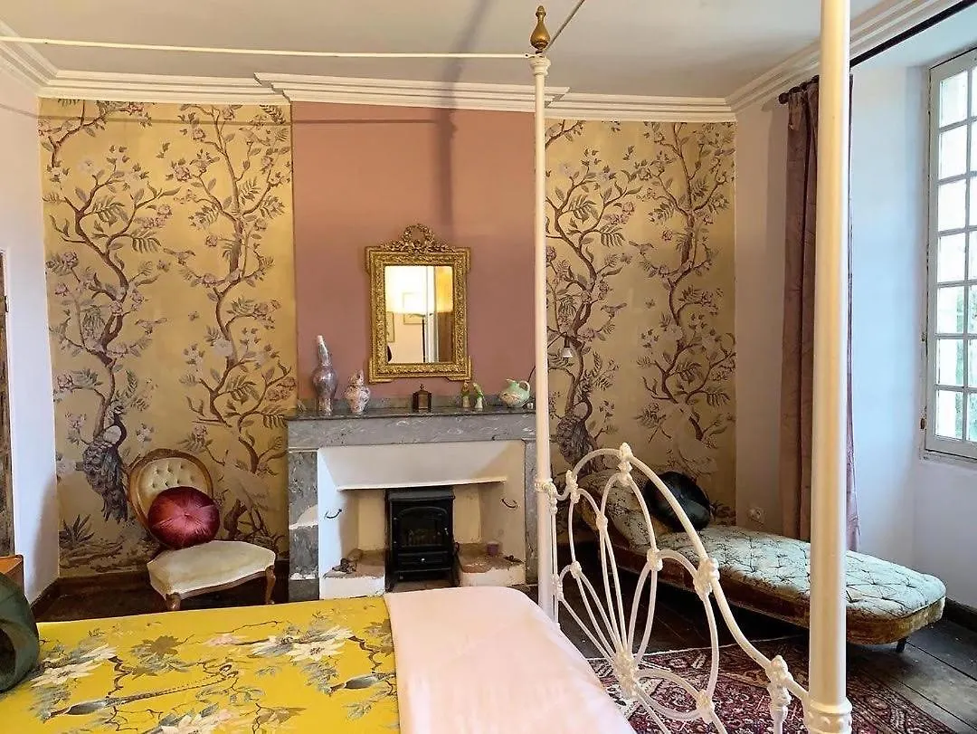 Chateau Mas De Pradie B&B Fountain View Room Foissac